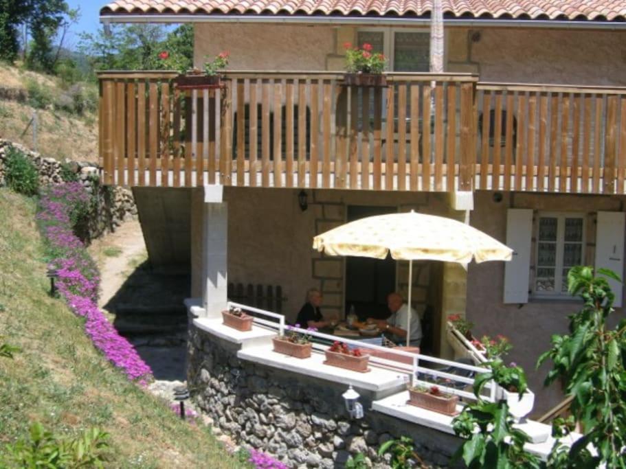 Gite Elisa Vals-les-Bains Bagian luar foto